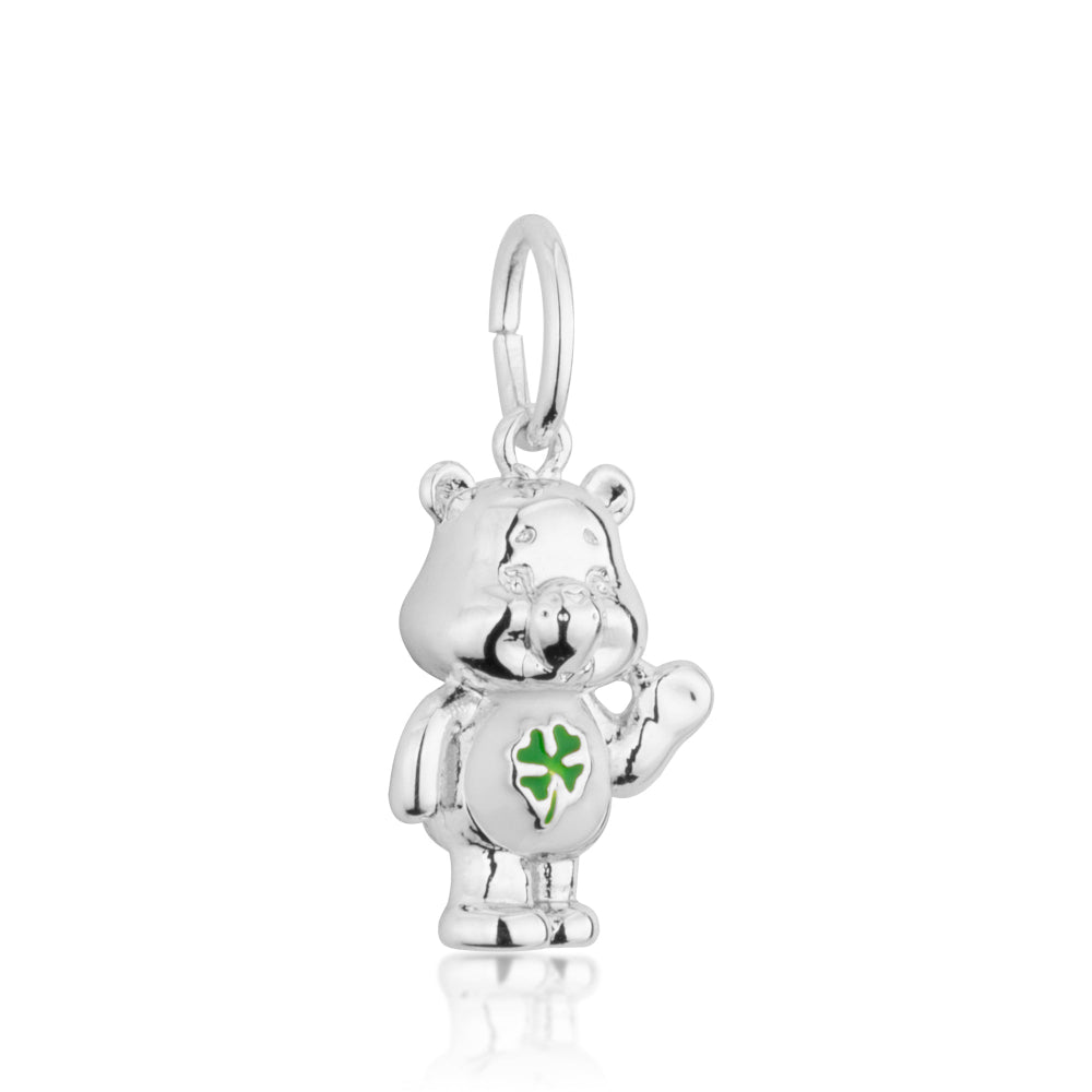 Care-Bears-Good-Luck-Charm-White-Gold-Licensed-Jewellery-Couture-Kingdom