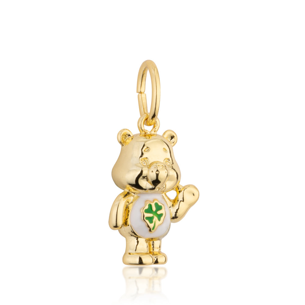 Care-Bears-Good-Luck-Charm-Yellow-Gold-Licensed-Jewellery-Couture-Kingdom