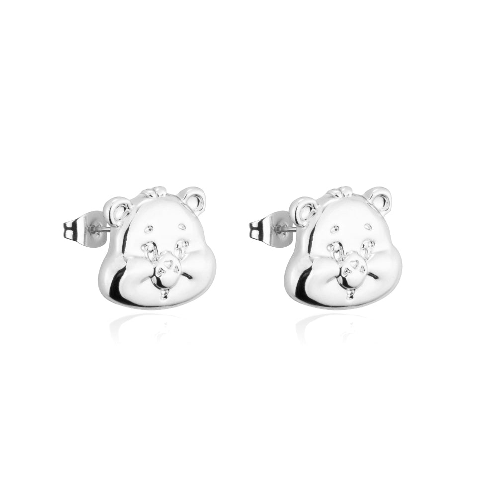 Care-Bears-Stud-Earrings-White-Gold-Licensed-Jewellery-Couture-Kingdom