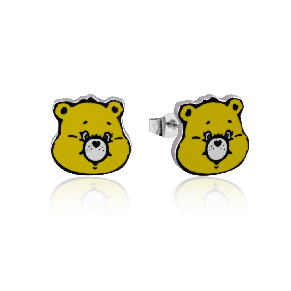 Care-Bears-Funshine-Enamel-Stud-Earrings-Licensed-Jewellery-Couture-Kingdom