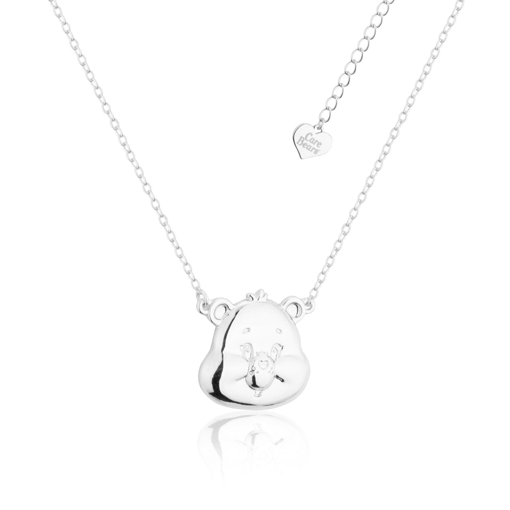 Care-Bears-face-necklace-White-Gold-Licensed-Jewellery-Couture-Kingdom