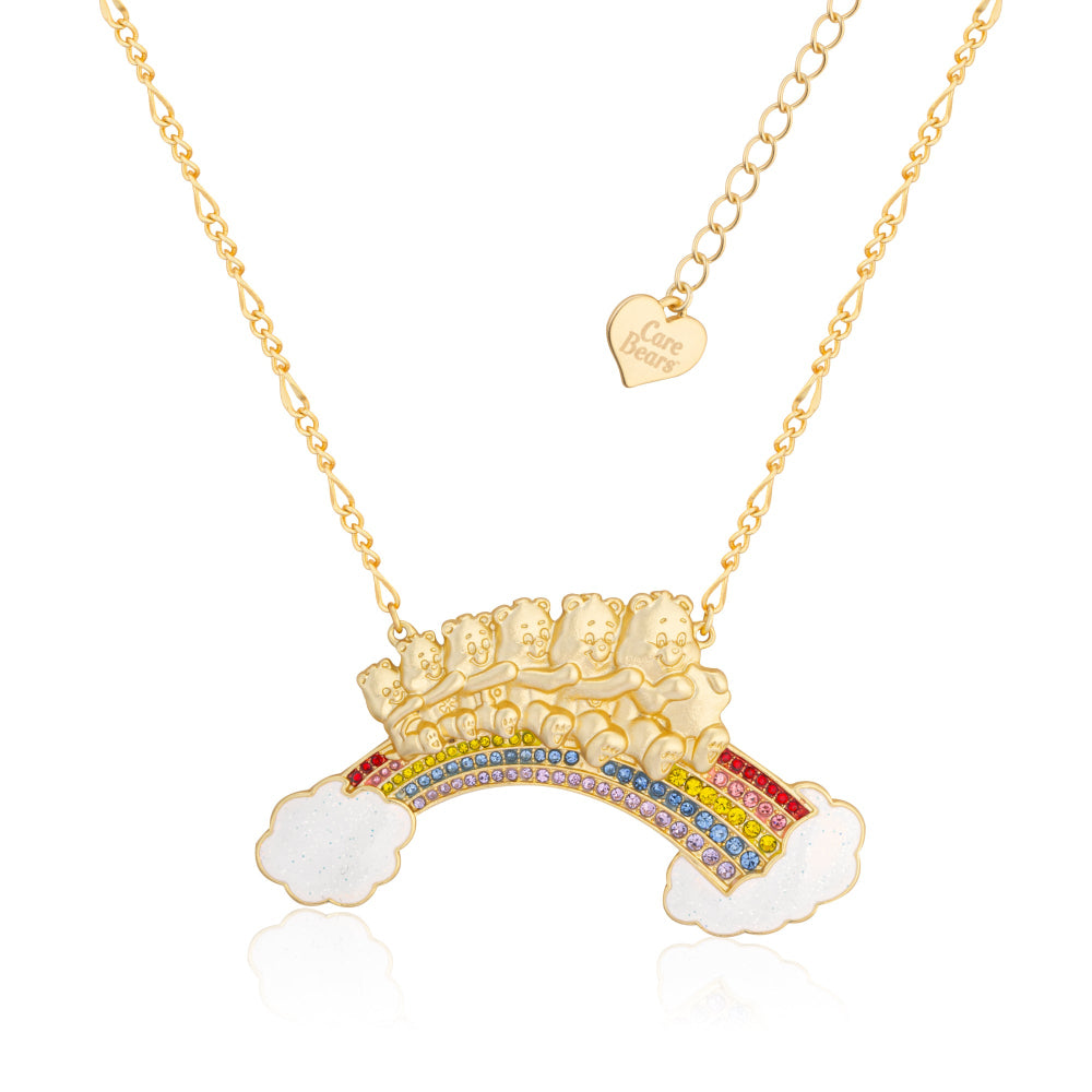 Care-Bear-Stare-Rainbow-Statement-Necklace-Yellow-Gold-jewellery-by-Couture-Kingdom