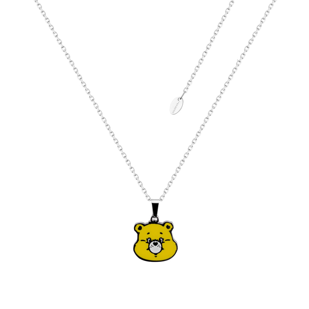 Care-Bears-Funshine-Bear-Enamel-Stainless-Steel-Necklace-Licensed-Jewellery-Couture-Kingdom