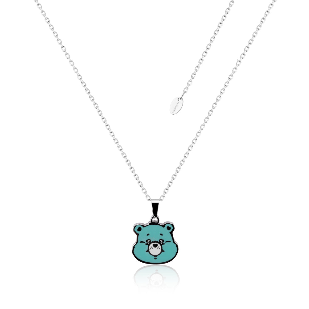 Care-Bears-Wish-Bear-Enamel-Necklace-Stainless-Steel-Licensed-Jewellery-Couture-Kingdom