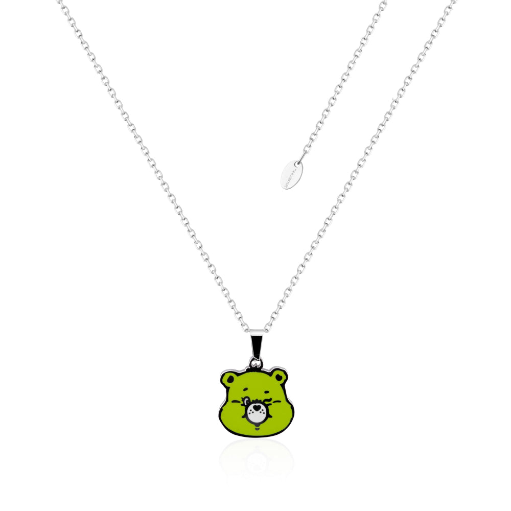 Care-Bears-Good-Luck-Bear-Enamel-Necklace-Stainless-Steel-jewellery-Couture-Kingdom