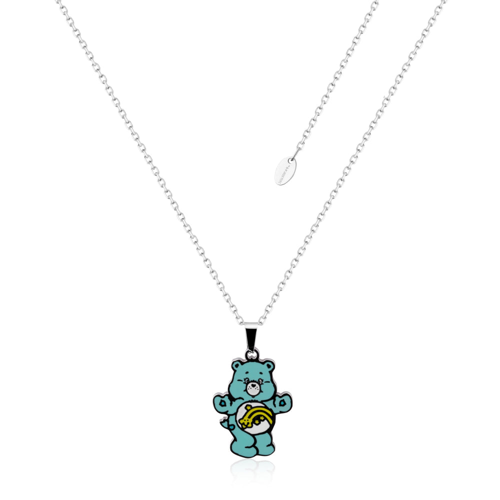 Care-Bears-Wish-Bear-Belly-Badge-Necklace-Kids-Jewellery-Couture-KIngdom