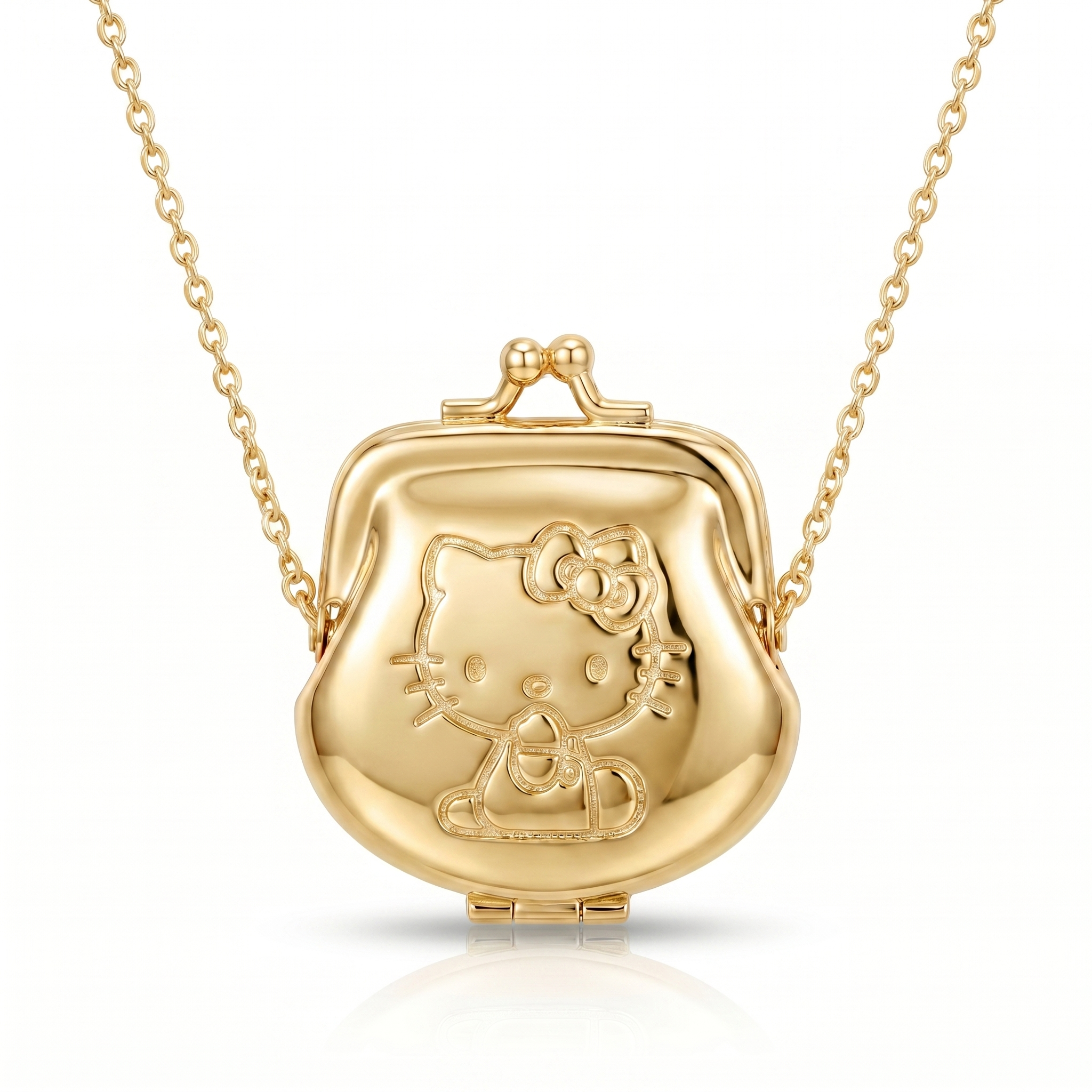 PRE-ORDER Sanrio Hello Kitty Kiss Lock Purse Necklace