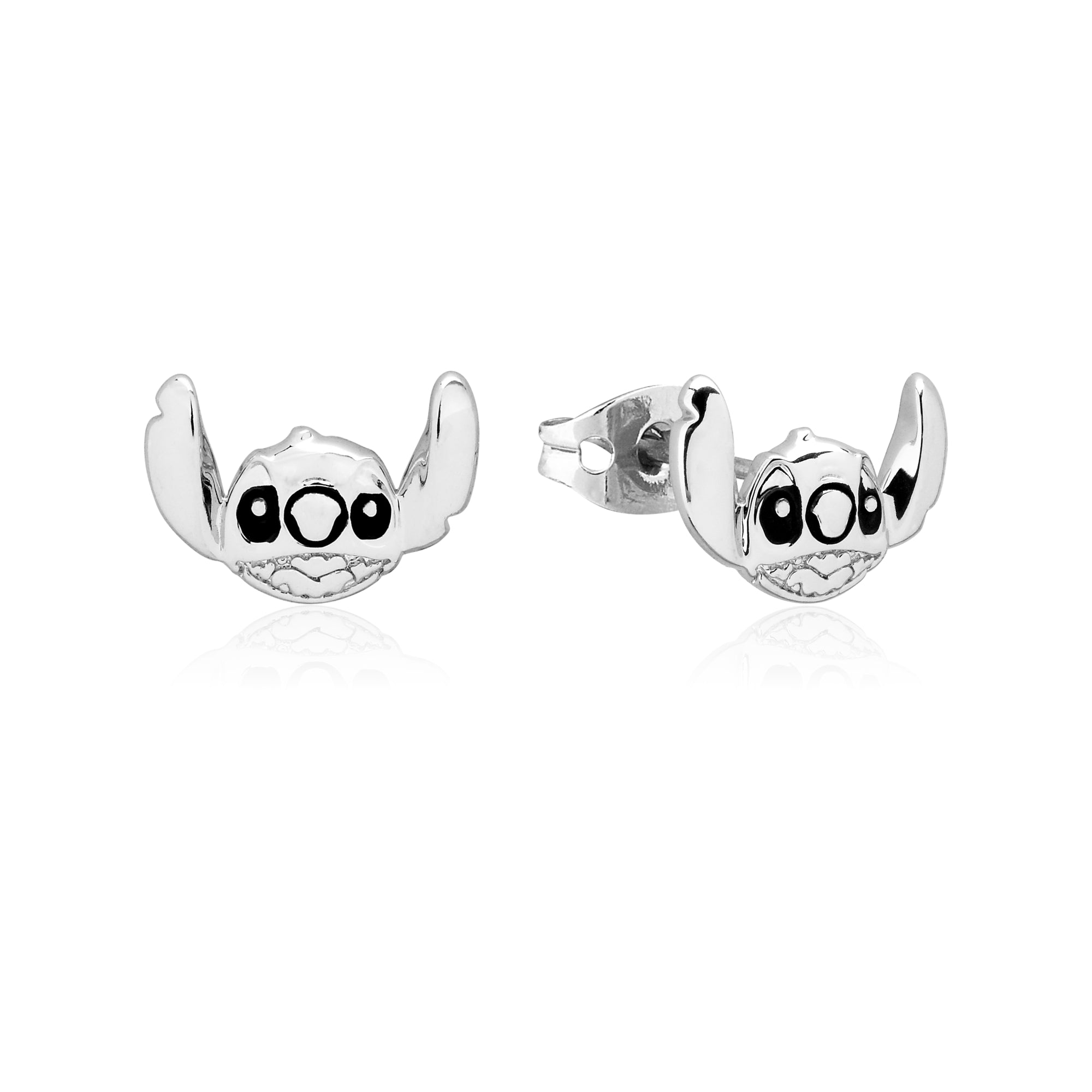 Disney Lilo and Stitch Experiment 626 Silver Plated Stud Earring Set, 3  Pairs : : Moda