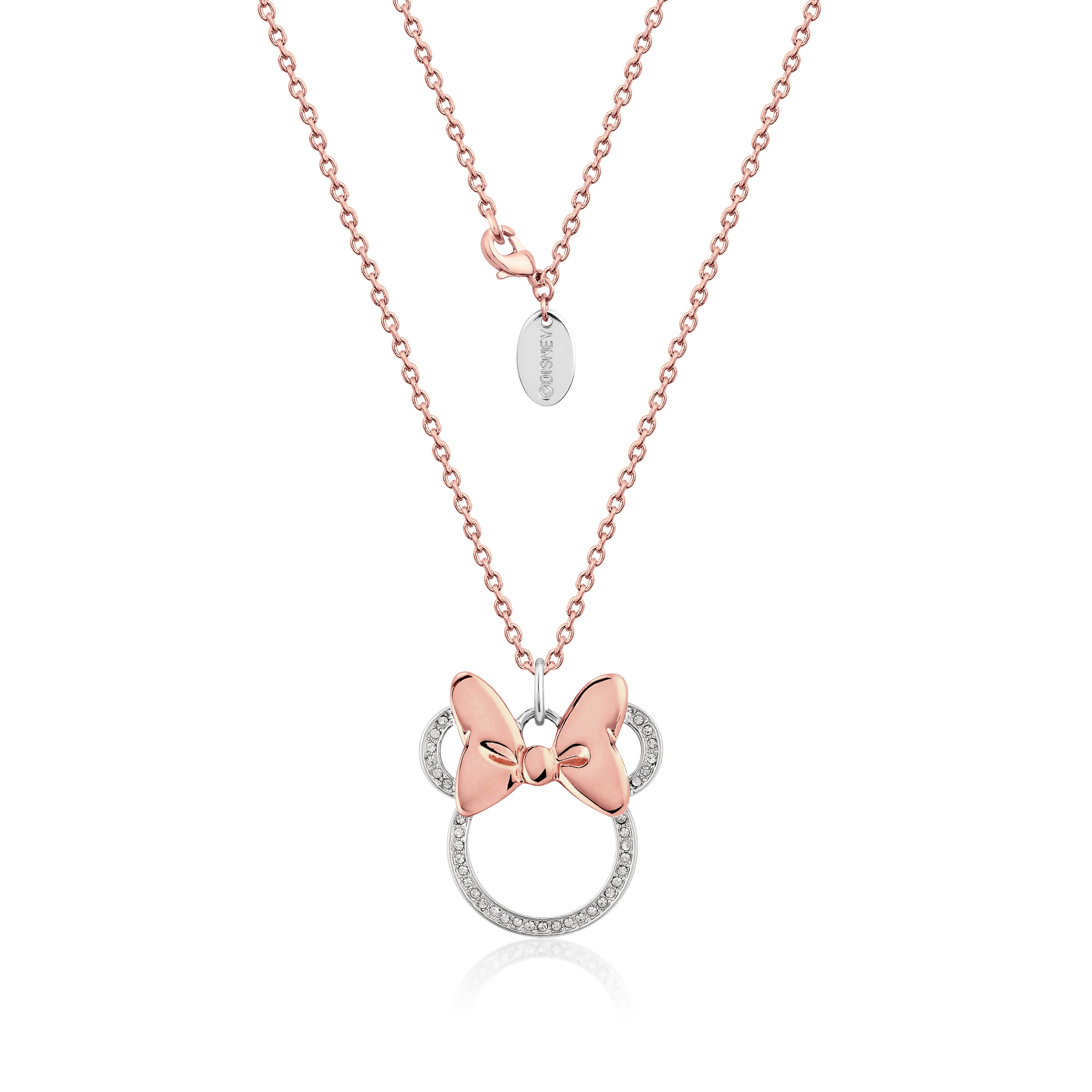 Disney Minnie Mouse Bow Necklace - Disney Jewellery