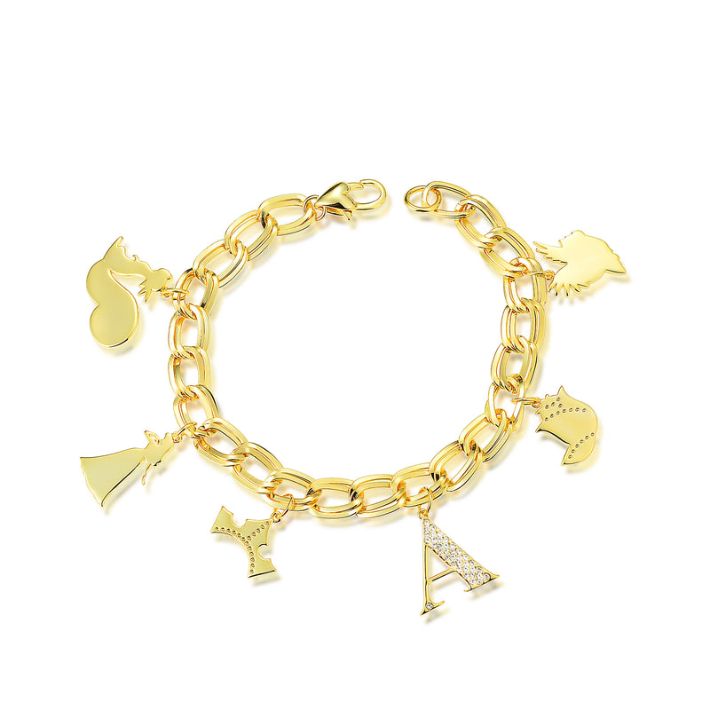 Disney Princess Sleeping Beauty Charm Bracelet - Disney Jewellery