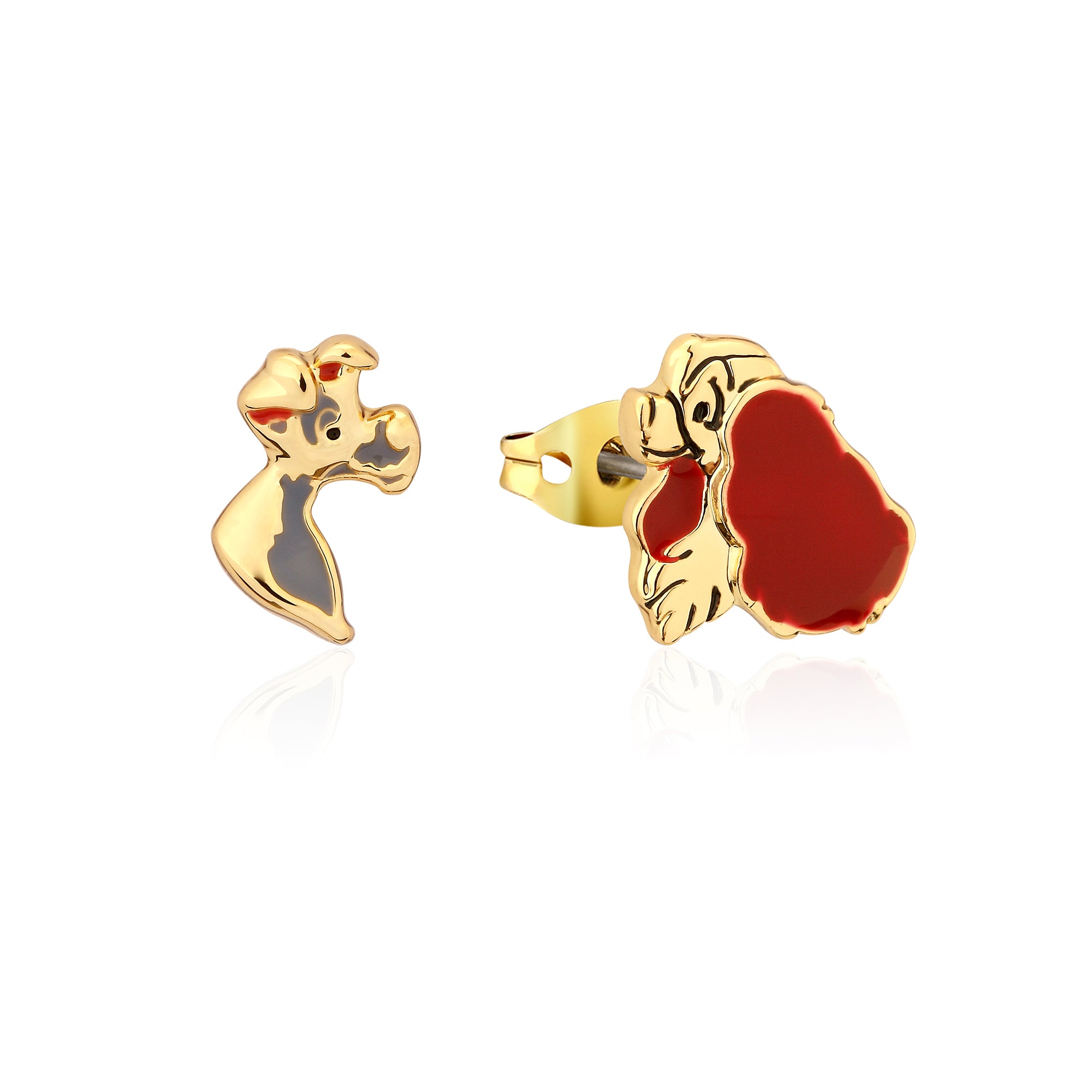 Lady and the tramp earrings Clearance