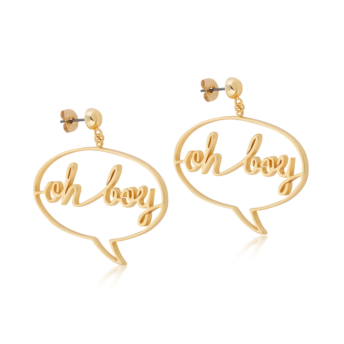 Disney Mickey Mouse Oh Boy Earrings - Disney Jewellery