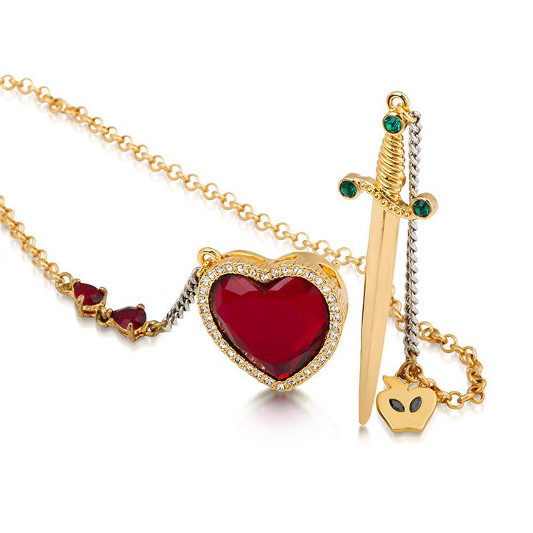 Disney-Snow-White-Crystal-Heart-agger-necklace-Couture-Kingdom-Jewellery