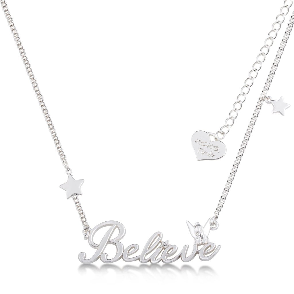 Disney Tinker Bell Believe Necklace