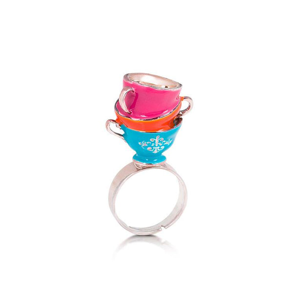 Disney Alice in Wonderland Tea Cup Ring - Disney Couture Kingdom Jewellery