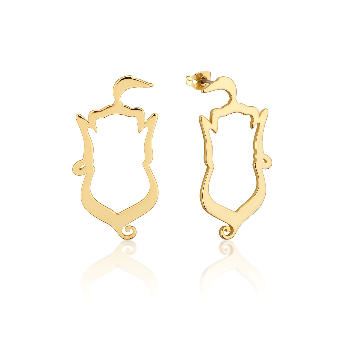 Disney-Aladdin-Genie-Earrings-Yellow-Gold-Jewellery-by-Couture-Kingdom-DYE550