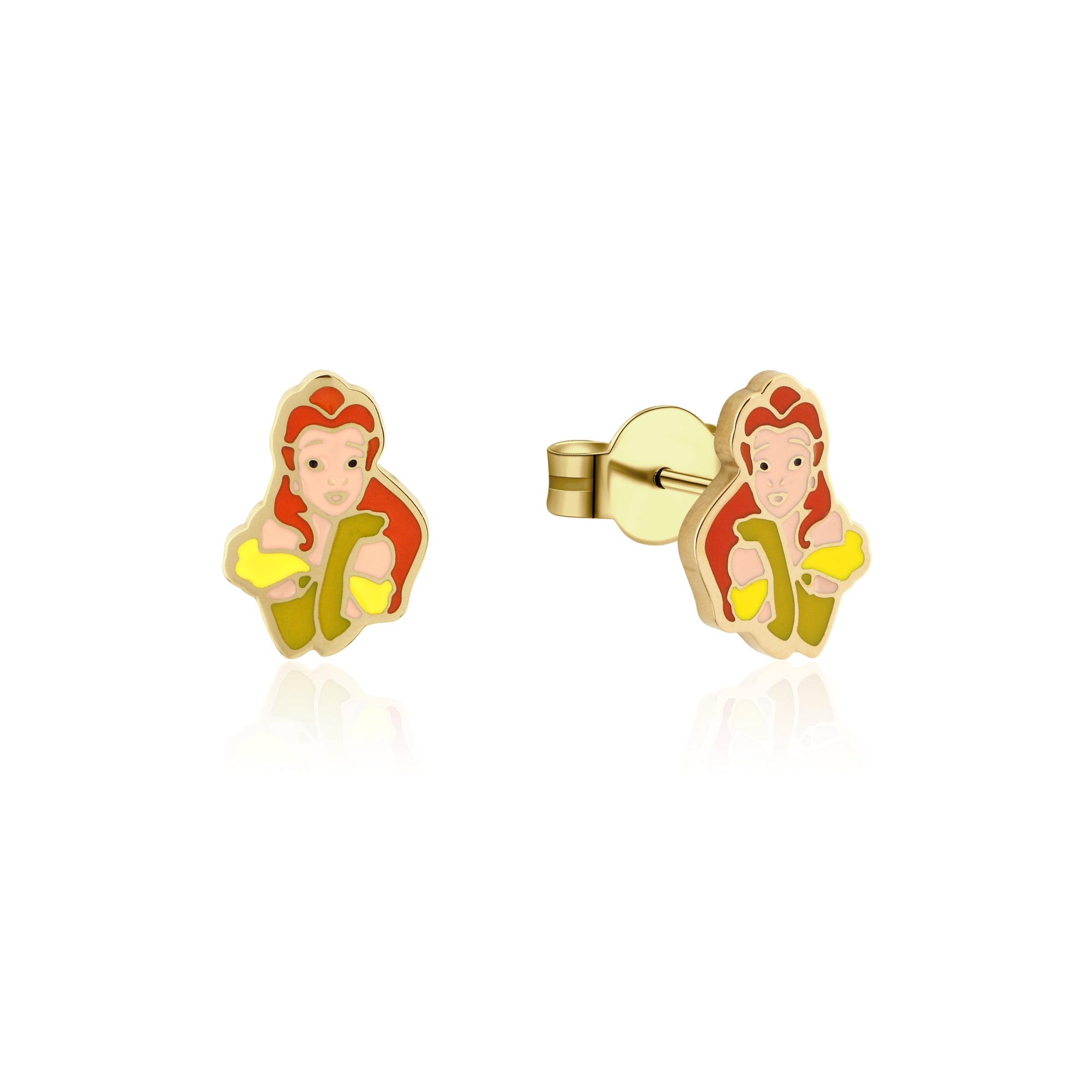 ECC Disney Beauty the Beast Princess Belle Stud Earrings