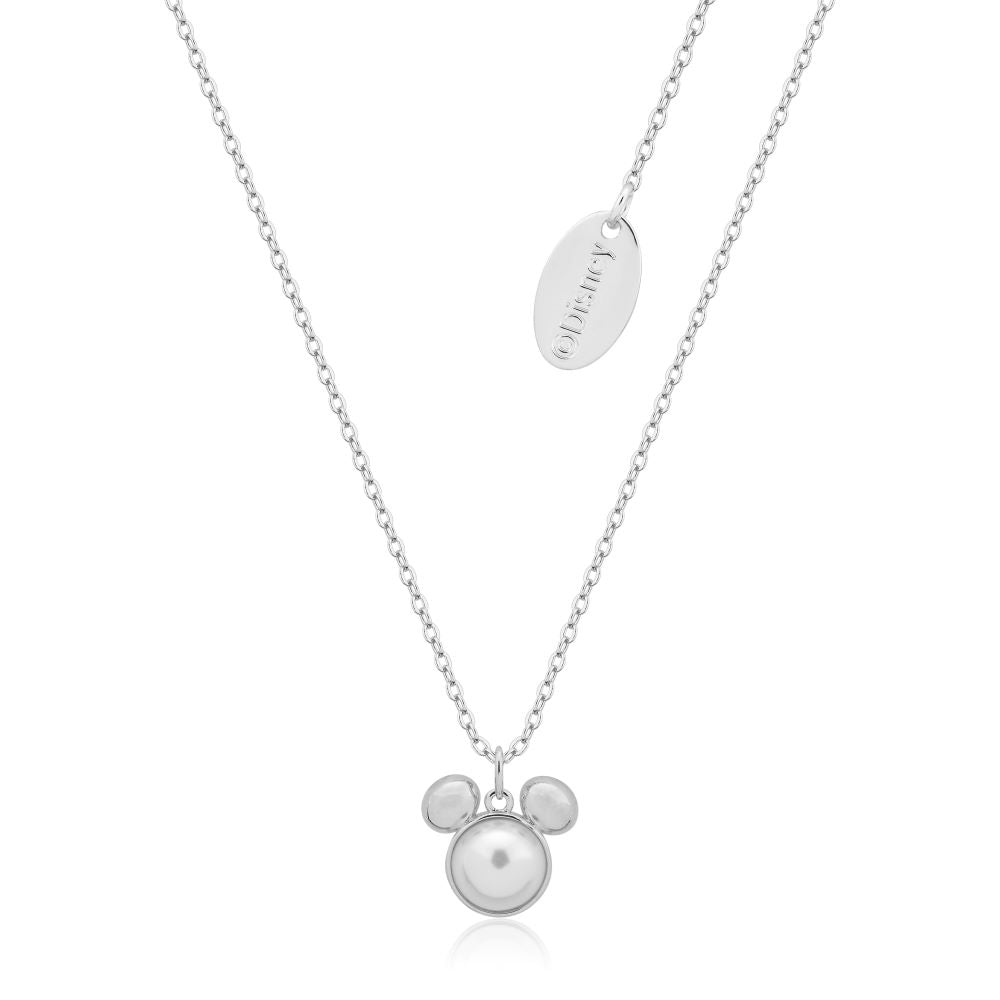 Mickey mouse pearl necklace deals