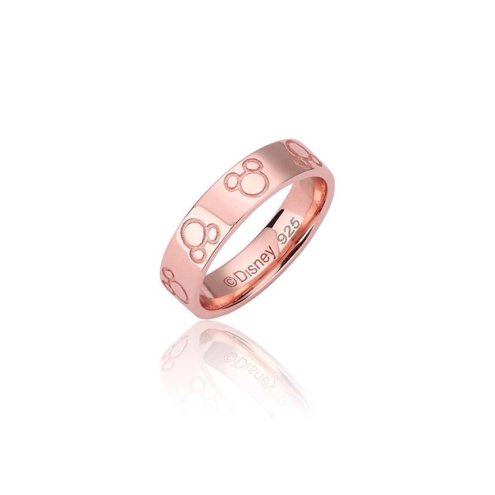 Precious Metal Mickey Mouse Band Ring