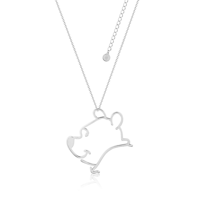 Disney Winnie the Pooh Outline Necklace
