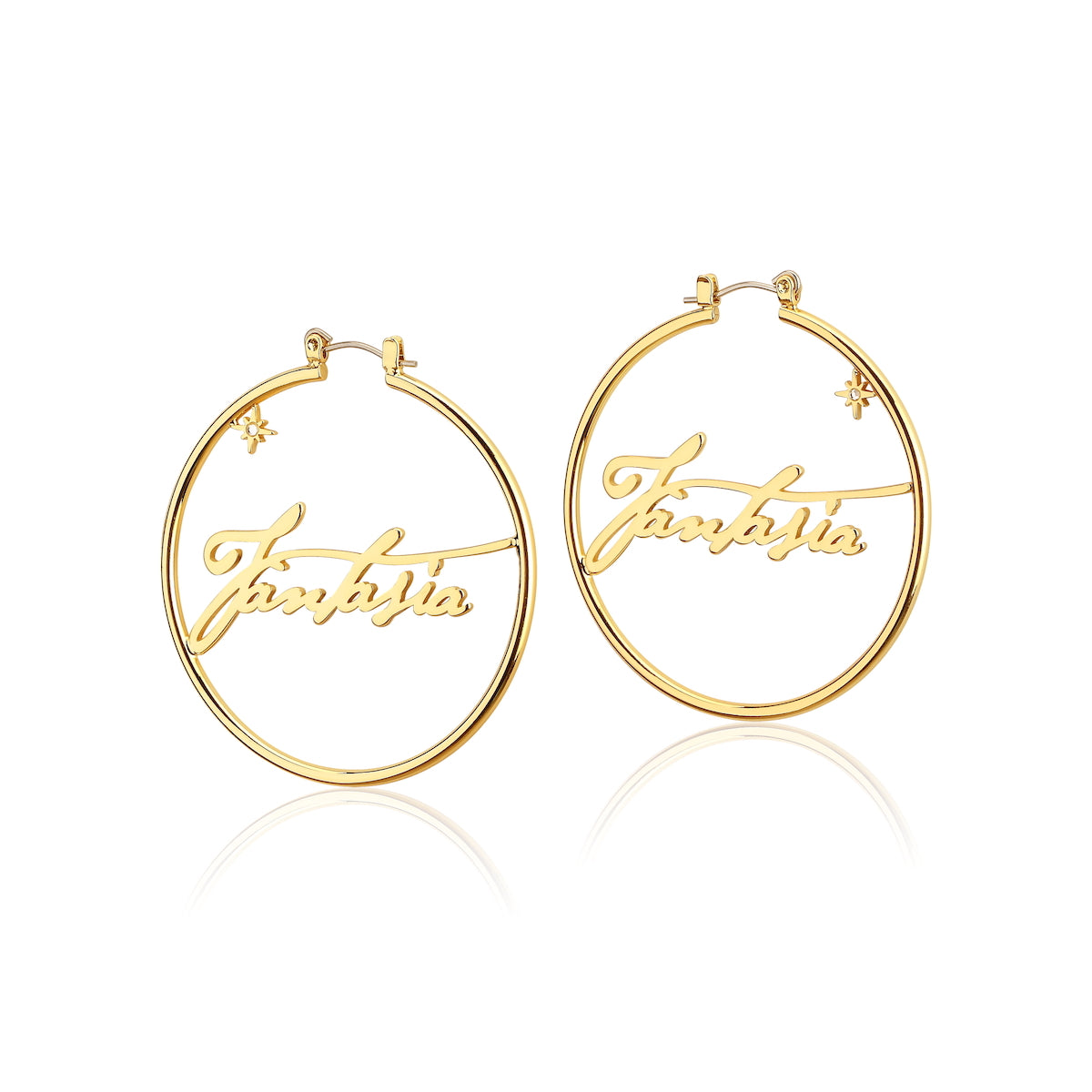 Disney_Fantasia_Yellow_Gold_Hoop_Earrings_Couture_Kingdom_DYE1040