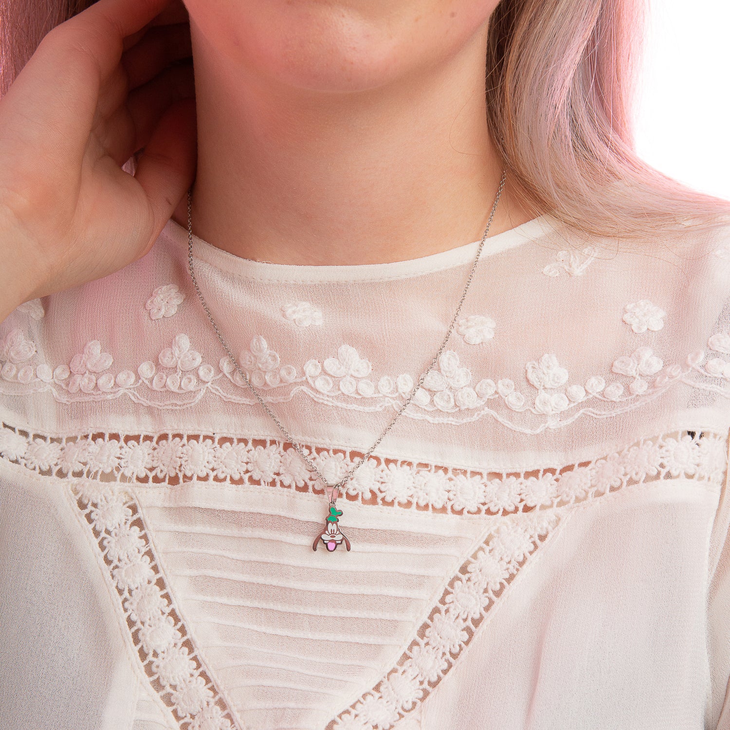 Disney_Goofy_Enamel_Stainless_Steel_Necklace_Mode