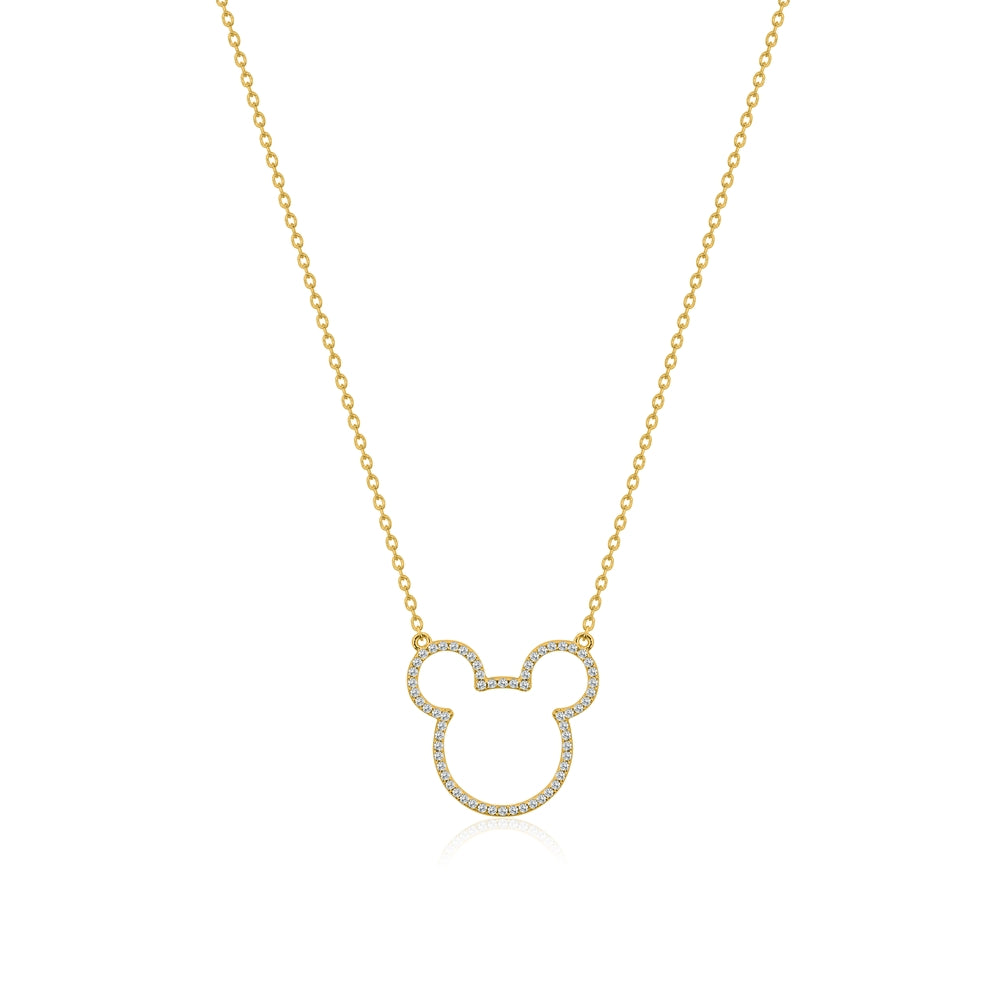 Mickey sales head necklace