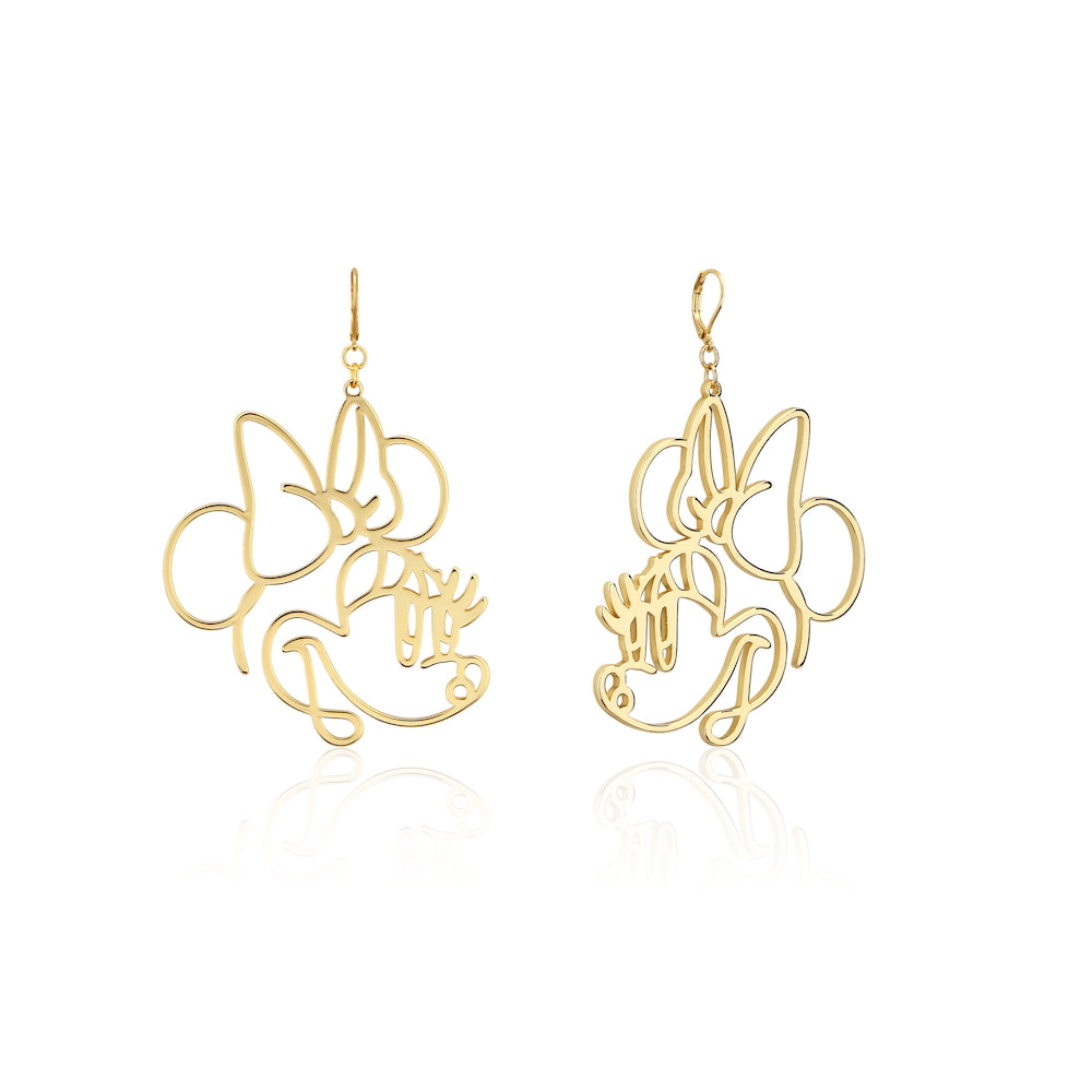 Minnie mouse dangle earrings on sale