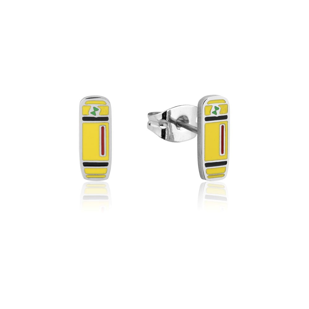 monsters inc earrings ECC Disney/Pixar Monsters, Inc Scare Cannister Stud Earrings