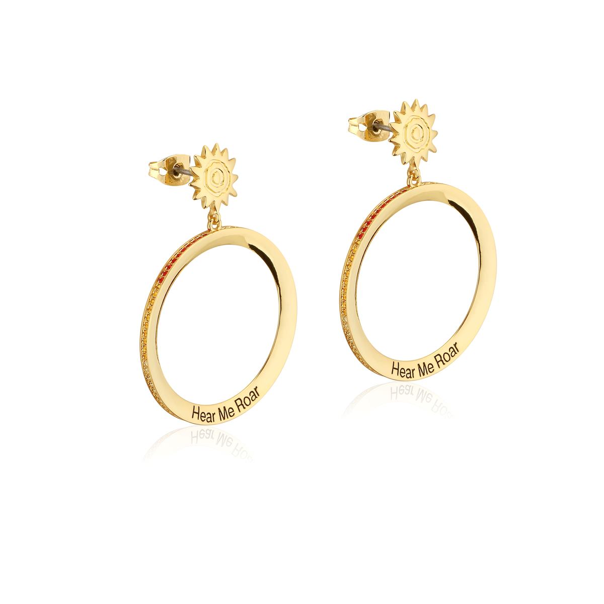 Disney The Lion King Savanna Sunset Hoop Earrings