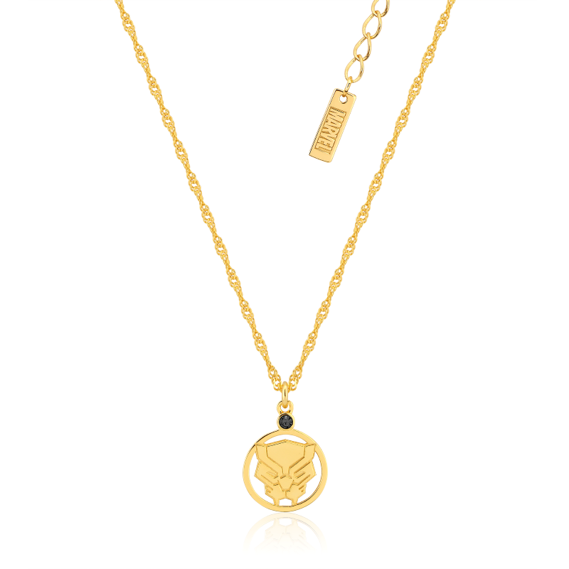 Black panther necklace store gold