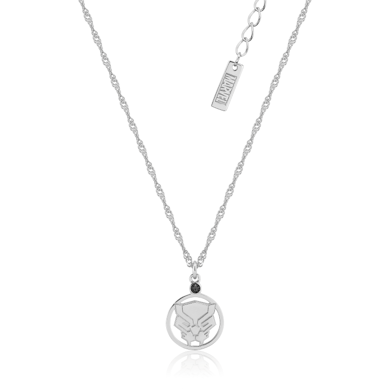 Precious Metal Marvel Black Panther Necklace