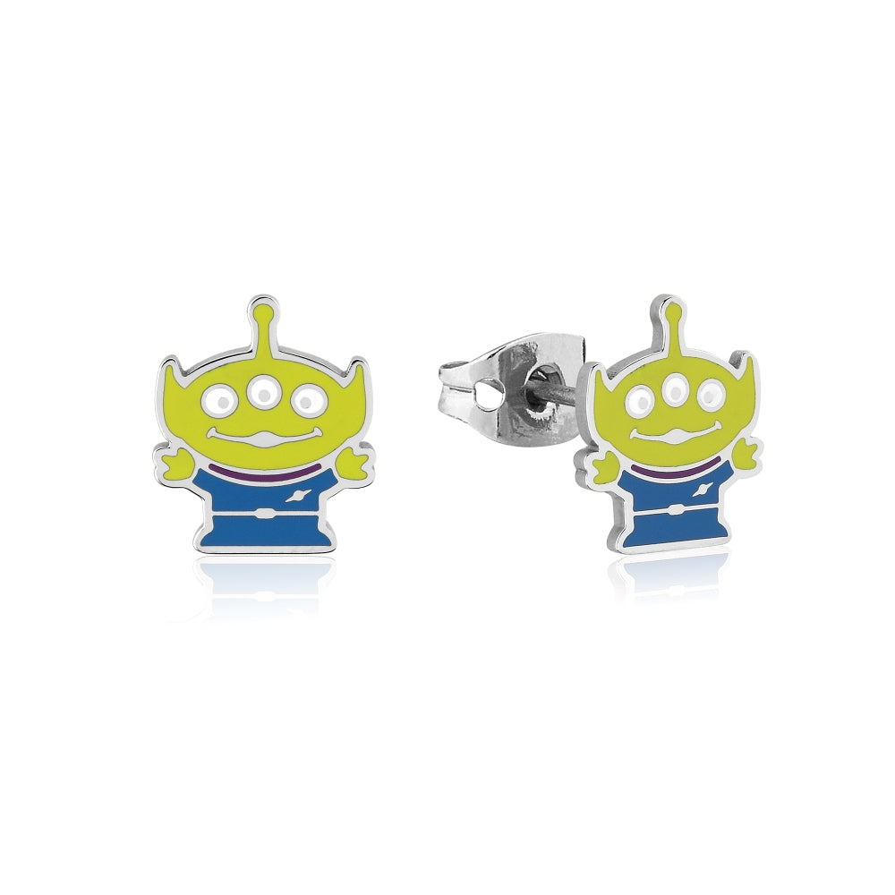 Disney_Pixar_ECC_Toy_Story_Alien_Stud_Earrings_Stainless_Steel_Couture_Kingdom_SPE040