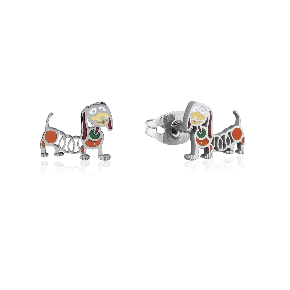 Disney_Pixar_ECC_Toy_Story_Slinky_Dog_Stud_Earrings_Stainless_Steel_Couture_Kingdom_SPE050