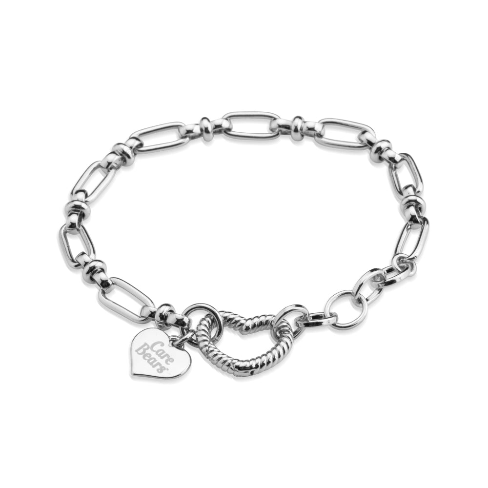 Care-Bears-Charm-Bracelet-White-Gold-Licensed-Jewellery-Couture-Kingdom