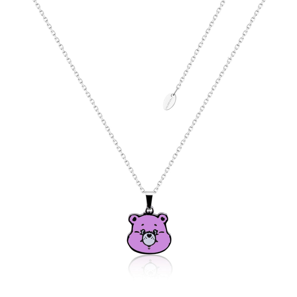 Care-Bears-Share-bear-enamel-Stainless-Steel-Necklace-Licensed-Jewellery-Couture-Kingdom