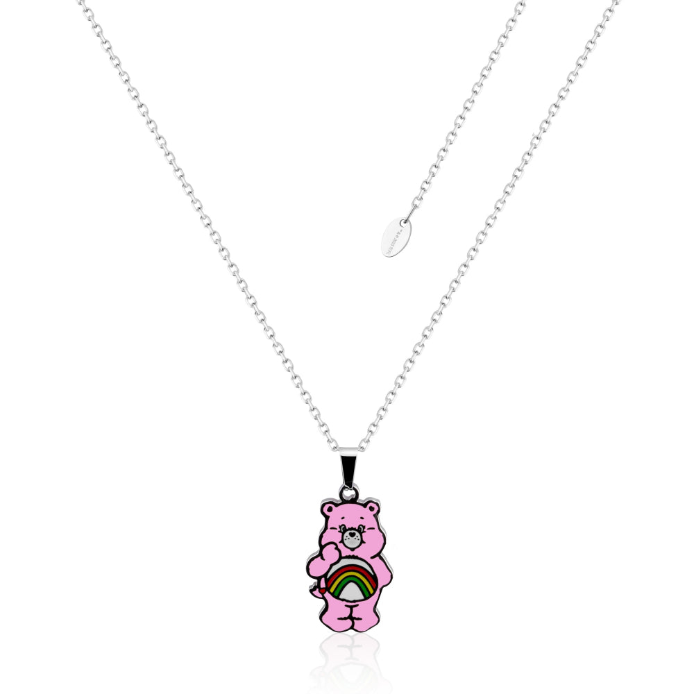 Care-Bears-cheer-bear-rainbow-belly-badge-necklace-Couture-Kingdom