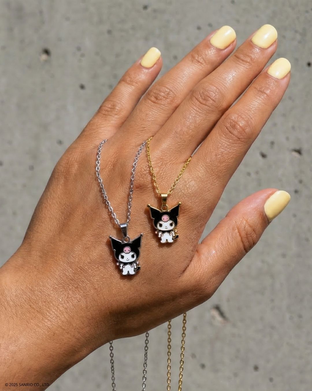 ECC Sanrio Hello Kitty Kuromi Necklace