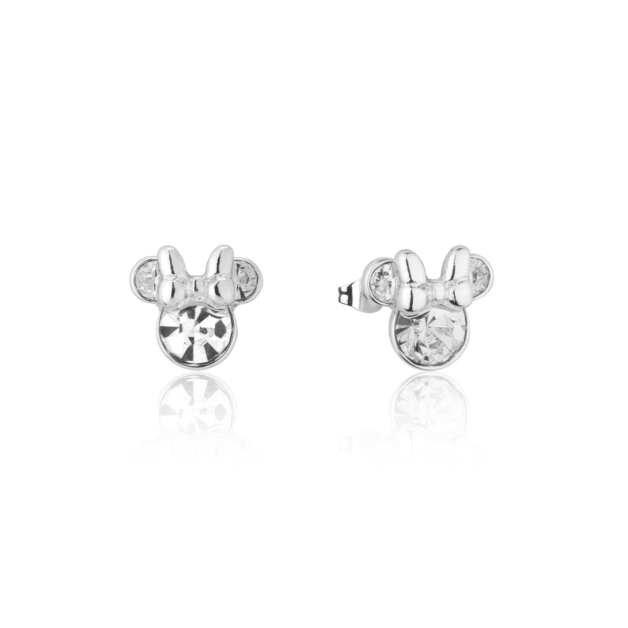 Disney Minnie Mouse April Birthstone Stud Earrings