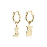 DIsney_100_Couture_Kingdom_Facet_Hoop_Earrings_Mickey_Star_Wars_Mandalorian_Grogu_Yellow_Gold_Jewellery