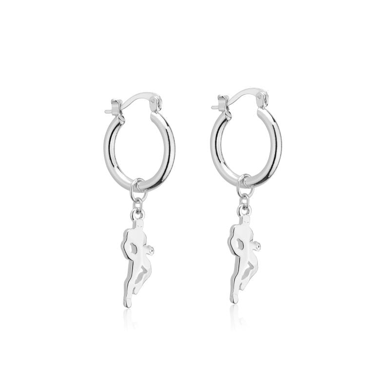 Disney_100_Marvel_Iron_Man_Facet_Charm_Hoop_Earrings_White_Gold_Jewellery_Couture_Kingdom_ME040