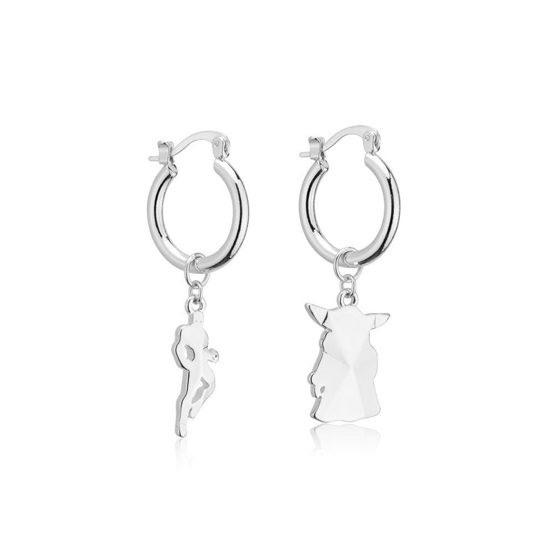 Disney_100_Marvel_Iron_Man_Grogu_Facet_Charm_Hoop_Earrings_White_Gold_Jewellery_Couture_Kingdom_ME040