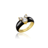 Disney_100_Mickey_Mouse_Black_Enamel_Cubic_Zirconia_Ring_Yellow_Gold_Jewellery_Couture_Kingdom_DYR0102