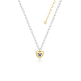 Disney_100_Mickey_Mouse_Heart_Pendant_Pearl_Necklace_Yellow_Gold_Jewellery_Couture_Kingdom_DYN1104