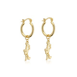 Disney_100_Pixar_Toy_Story_Woody_Facet_Charm_Hoop_Earrings_Yellow_Gold_Jewellery_Couture_Kingdom_DYE1120