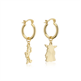 Disney_100_Pixar_Toy_Story_Woody_Grogu_Facet_Charm_Hoop_Earrings_Yellow_Gold_Jewellery_Couture_Kingdom_DYE1120