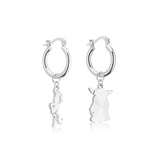 Disney 100 Toy Story Woody Charm Hoop Earrings