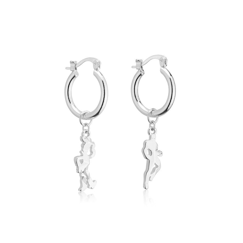 Disney 100 Toy Story Woody Charm Hoop Earrings