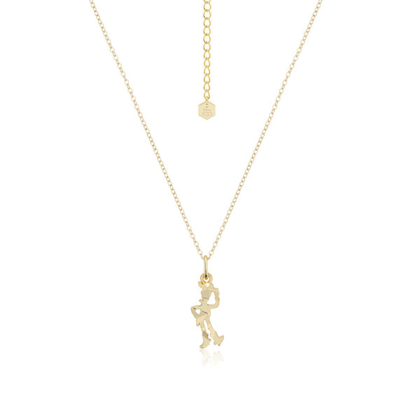 Disney_100_Pixar_Toy_Story_Woody_Pendant_Facet_Charm_Necklace_Yellow_Gold_Jewellery_Couture_Kingdom_DYN1114
