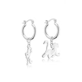 Disney_100_Pixar_Toy_Story_Woody_Simba_Facet_Charm_Hoop_Earrings_White_Gold_Jewellery_Couture_Kingdom_DSE1120